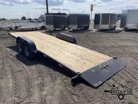 New 2026 Summit Cascade 7x20 10k Full Tilt Deck Trailer with Removable Fenders