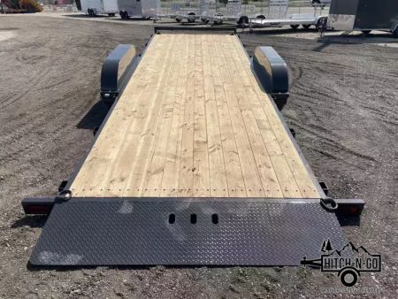 New 2026 Summit Cascade 7x20 10k Full Tilt Deck Trailer with Removable Fenders