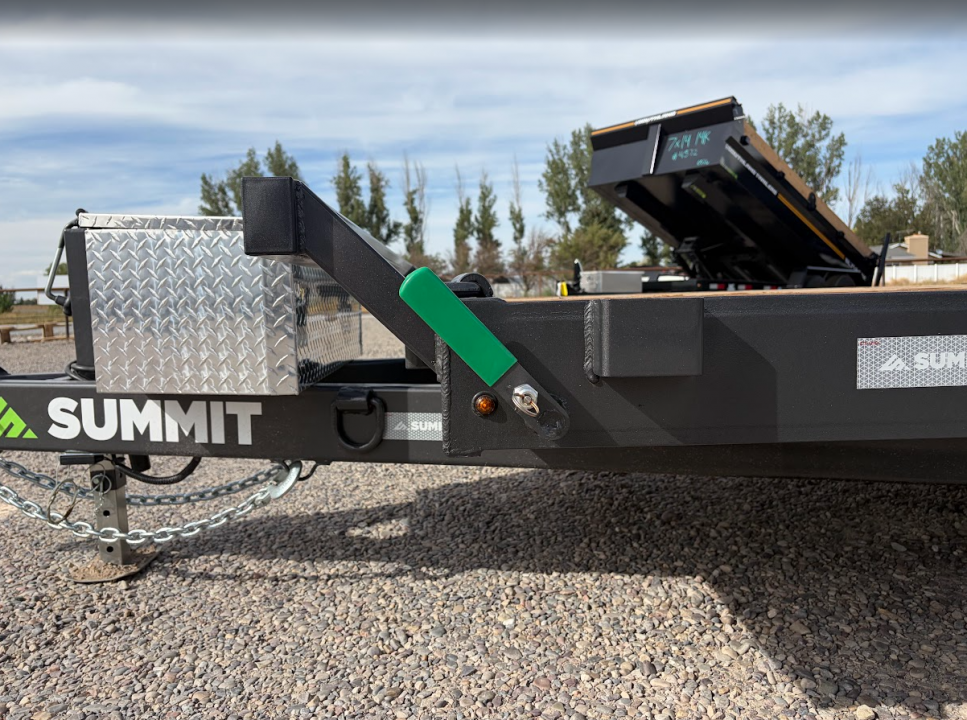 New 2026 2025 Summit Cascade 7x20 14k Full Tilt Deck Equipment Trailer