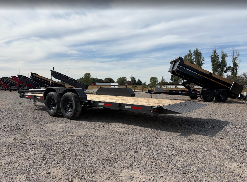 New 2026 2025 Summit Cascade 7x20 14k Full Tilt Deck Equipment Trailer