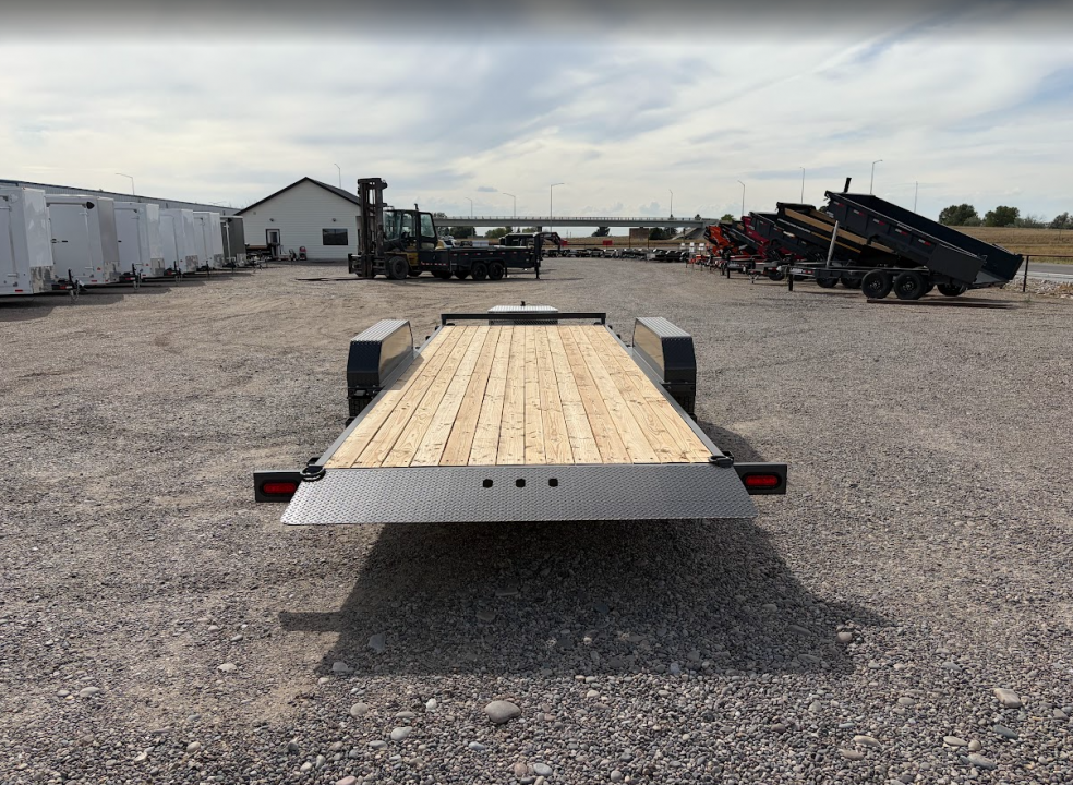 New 2026 2025 Summit Cascade 7x20 14k Full Tilt Deck Equipment Trailer