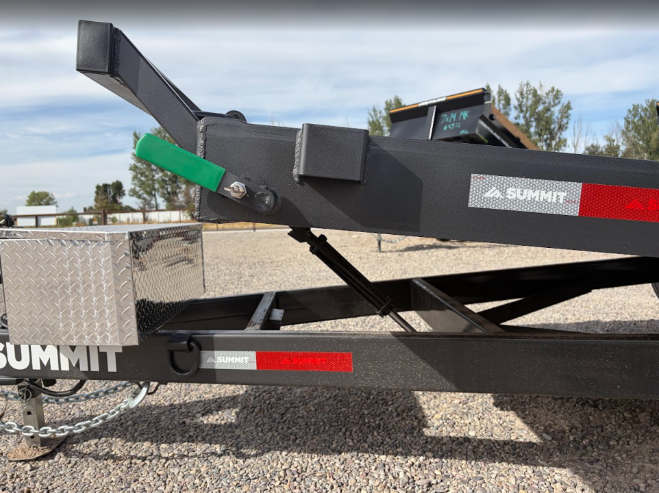 New 2026 2025 Summit Cascade 7x20 14k Full Tilt Deck Equipment Trailer