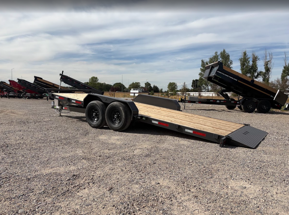 New 2026 2025 Summit Cascade 7x20 14k Full Tilt Deck Equipment Trailer