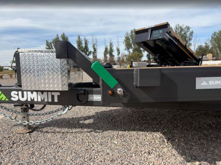New 2026 2025 Summit Cascade 7x20 14k Full Tilt Deck Equipment Trailer