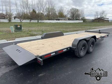 New 2026 Summit Cascade 7x20 16/4 14k Split Deck Tilt Equipment Trailer