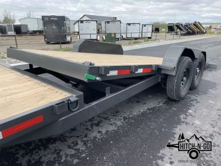 New 2026 Summit Cascade 7x20 16/4 14k Split Deck Tilt Equipment Trailer