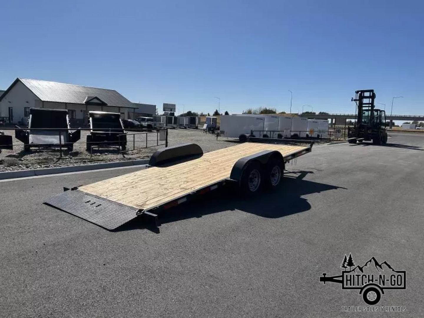 New 2025 Summit Cascade 7x18 10k Full Tilt Deck Trailer