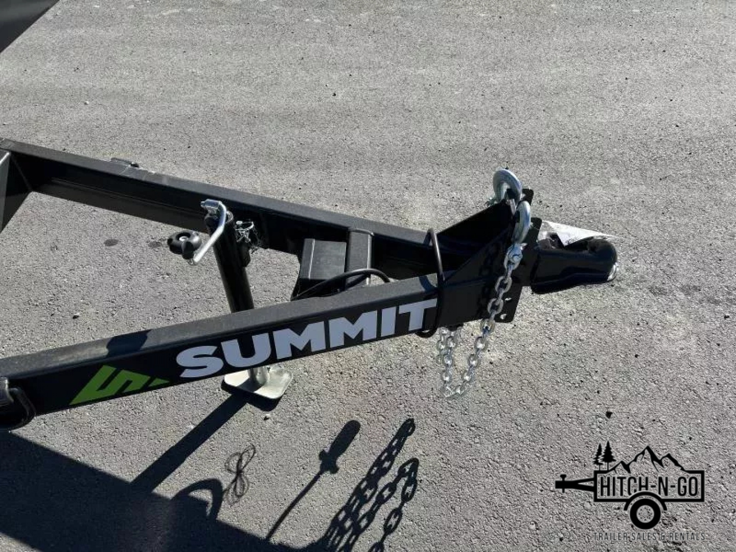New 2025 Summit Cascade 7x18 10k Full Tilt Deck Trailer