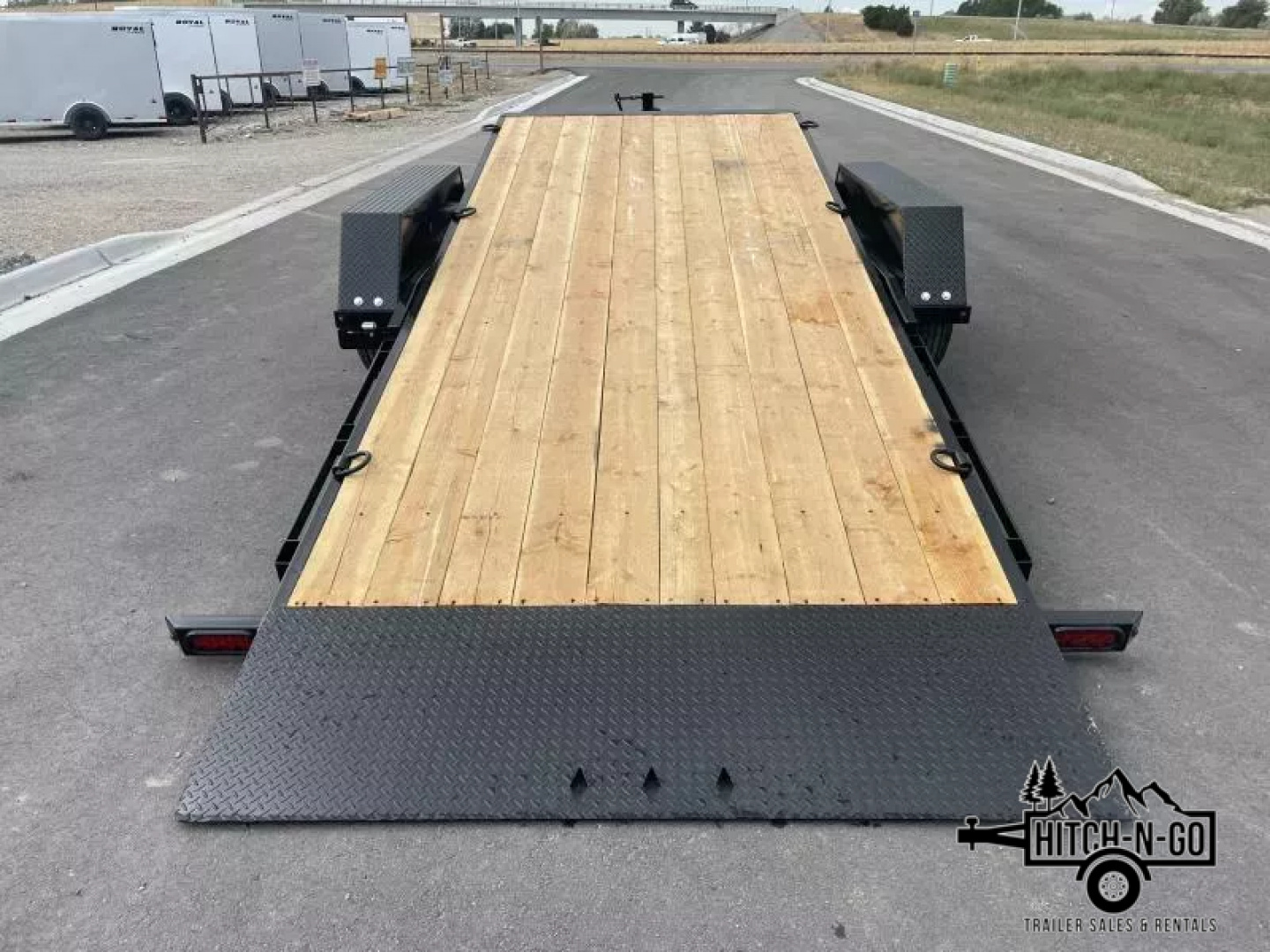 New 2026 Southland 7x22 16/6 14k Split Deck Tilt Equipment Trailer
