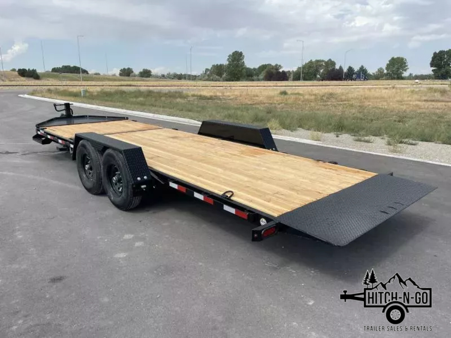New 2026 Southland 7x22 16/6 14k Split Deck Tilt Equipment Trailer