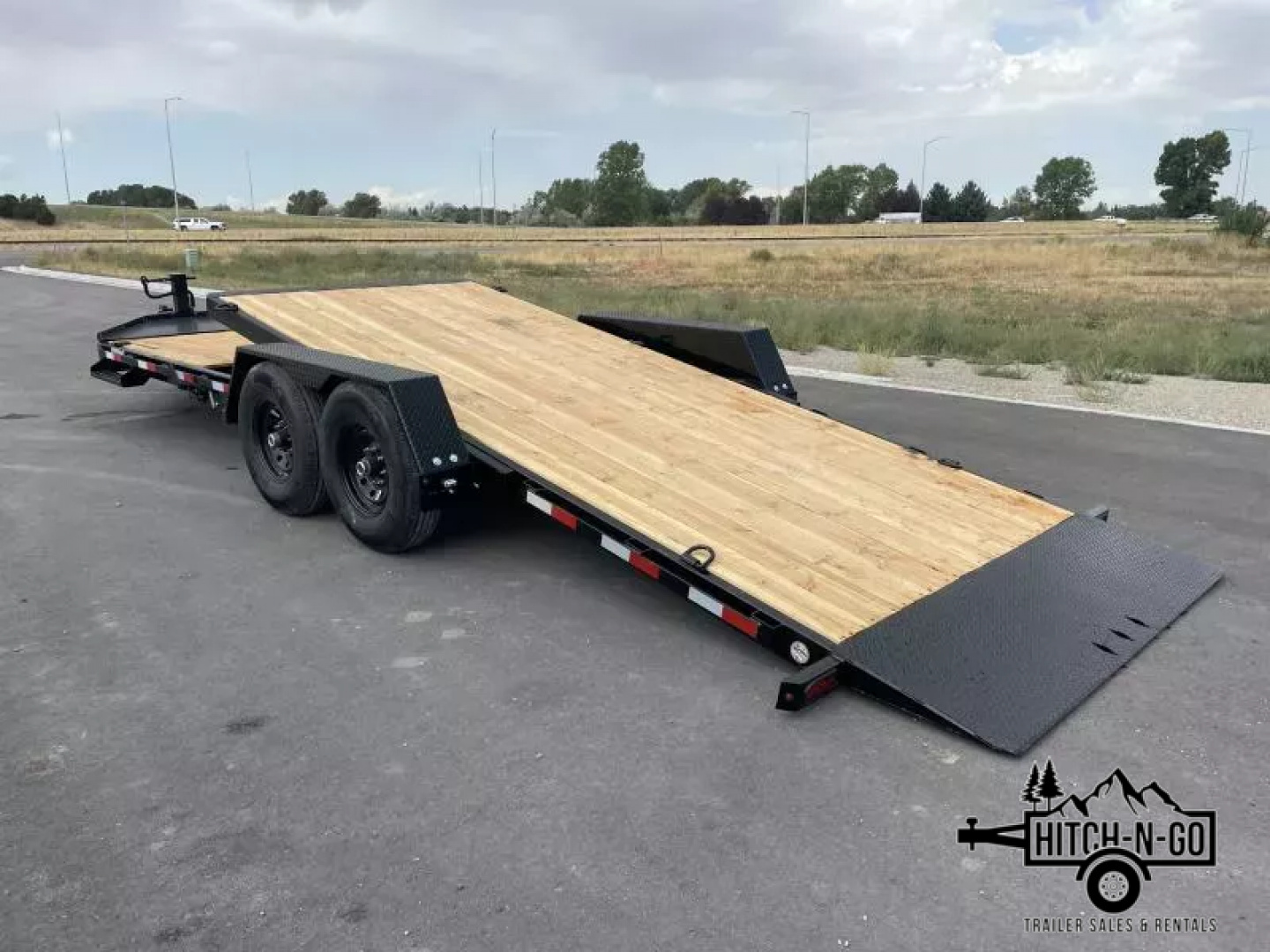 New 2026 Southland 7x22 16/6 14k Split Deck Tilt Equipment Trailer