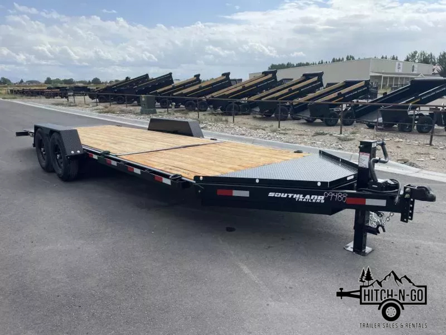 New 2026 Southland 7x22 16/6 14k Split Deck Tilt Equipment Trailer