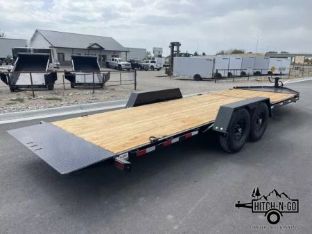 New 2026 Southland 7x22 16/6 14k Split Deck Tilt Equipment Trailer