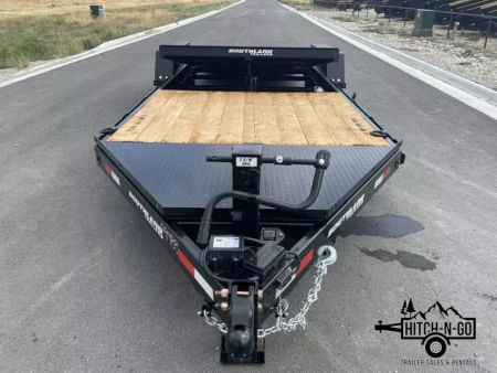 New 2026 Southland 7x22 16/6 14k Split Deck Tilt Equipment Trailer