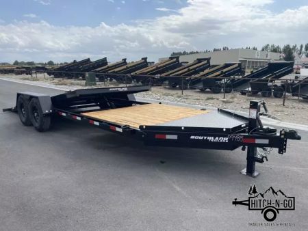 New 2026 Southland 7x22 16/6 14k Split Deck Tilt Equipment Trailer