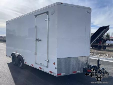 New 2026 Southland Royal 8x20+2 V-Nose 10k Auto Carrier Cargo Trailer