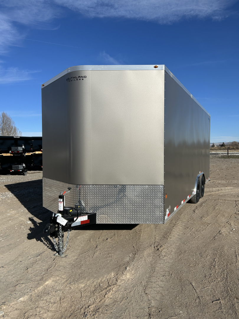 New 2026 Southland Royal 8x20+2 V-Nose Auto Carrier Cargo Trailer