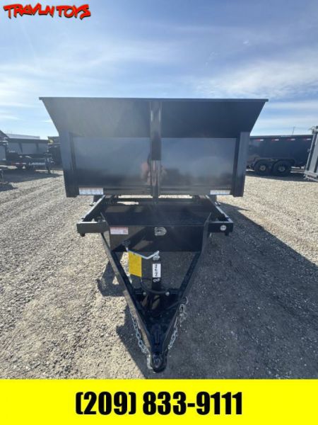 New 2025 Sure-Trac 6 x 12 SD Low Profile Dump Trailer  10K Single Ram