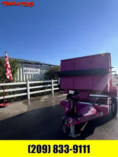 New 2026 RawMaxx DUMP-TDM T7125 Dump Trailer