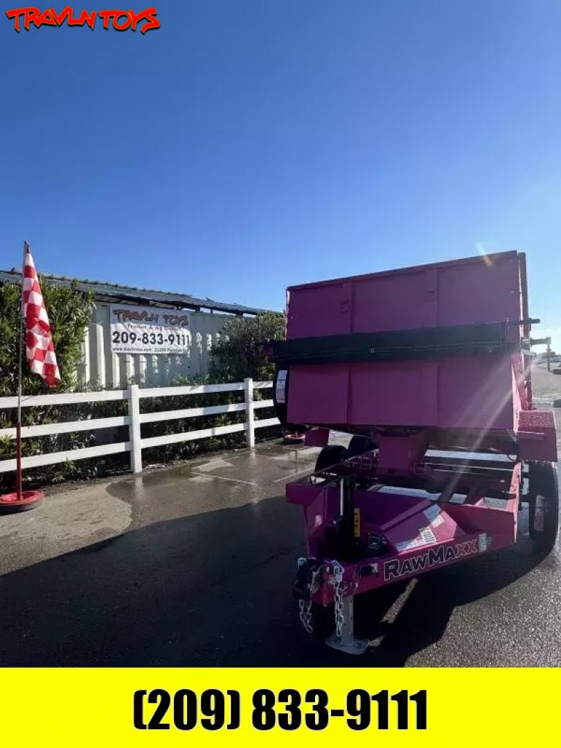 New 2026 RawMaxx DUMP-TDM T7126 Dump Trailer