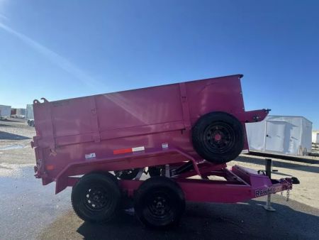 New 2026 RawMaxx DUMP-TDM T7126 Dump Trailer