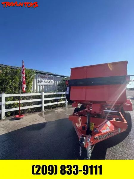 New 2026 RawMaxx DUMP-TDM T7146 Dump Trailer