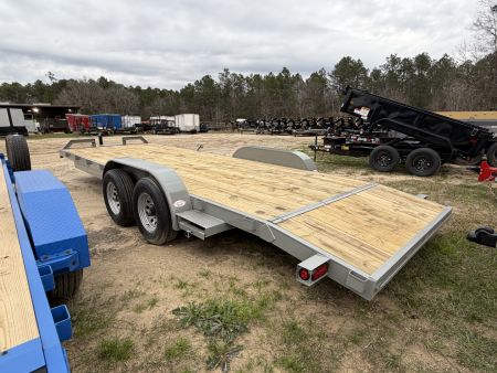 New 2027 Long Run Trailers 10K 7X22 Car Hauler W/ Slide-In Ramps