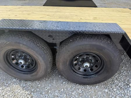 New 2026 Liberty Le Equipment Trailer stand up ramps