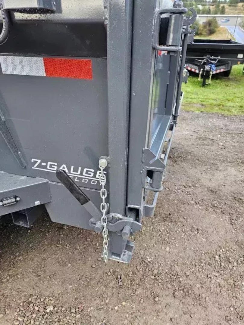 New 2026 Lamar 7x12 14k Low-Pro Dump Trailer