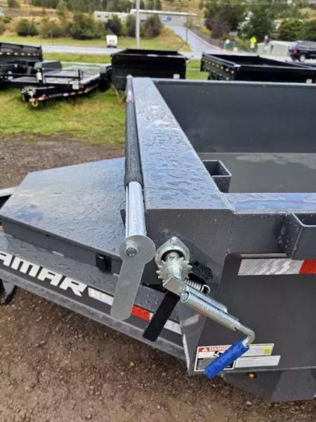 New 2026 Lamar 7x12 14k Low-Pro Dump Trailer