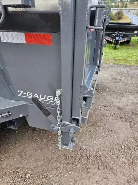 New 2026 Lamar 7x12 14k Low-Pro Dump Trailer