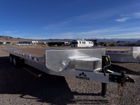 New 2026 Nordtek 24' Deckover Full Tilt Trailer