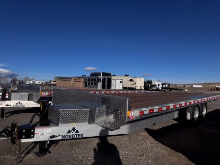 New 2026 Nordtek 24' Deckover Full Tilt Trailer