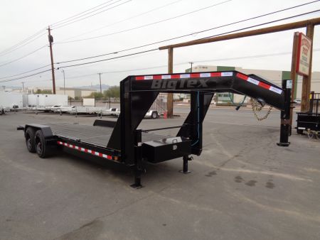 New 2026 BIG TEX Trailers * 16TL-22GN * 22Ft Super Duty Tilt Bed Gooseneck Equipment Trailer