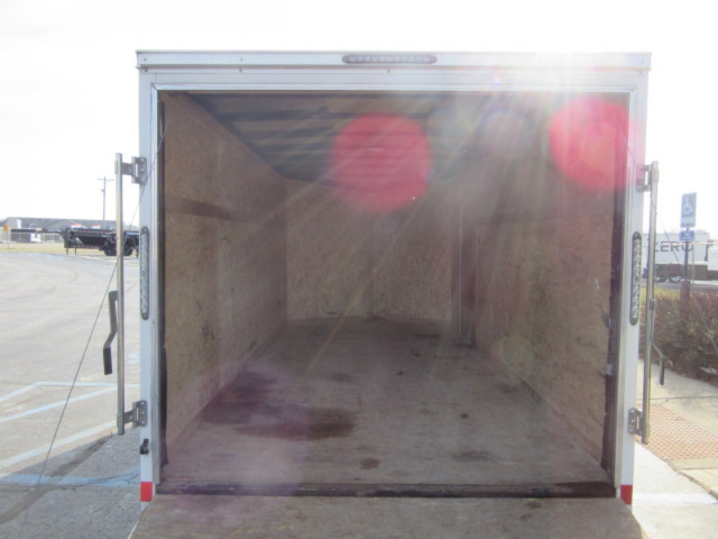 Used 2022 Impact Trailers 7 x 14 ISCAA7.0X14TE2FF Cargo / Enclosed Trailer 7K / Reduced Height