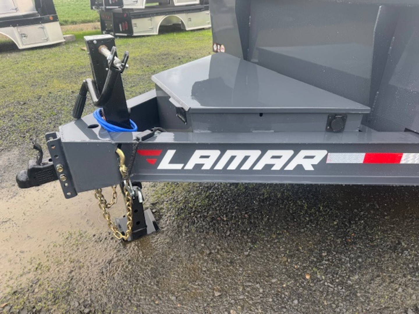 New 2026 LAMAR TRAILERS 83x14 14K DL27 Dump Trailer 24" SIDES
