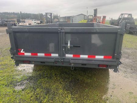 New 2026 LAMAR TRAILERS 83x14 14K DL27 Dump Trailer 24" SIDES