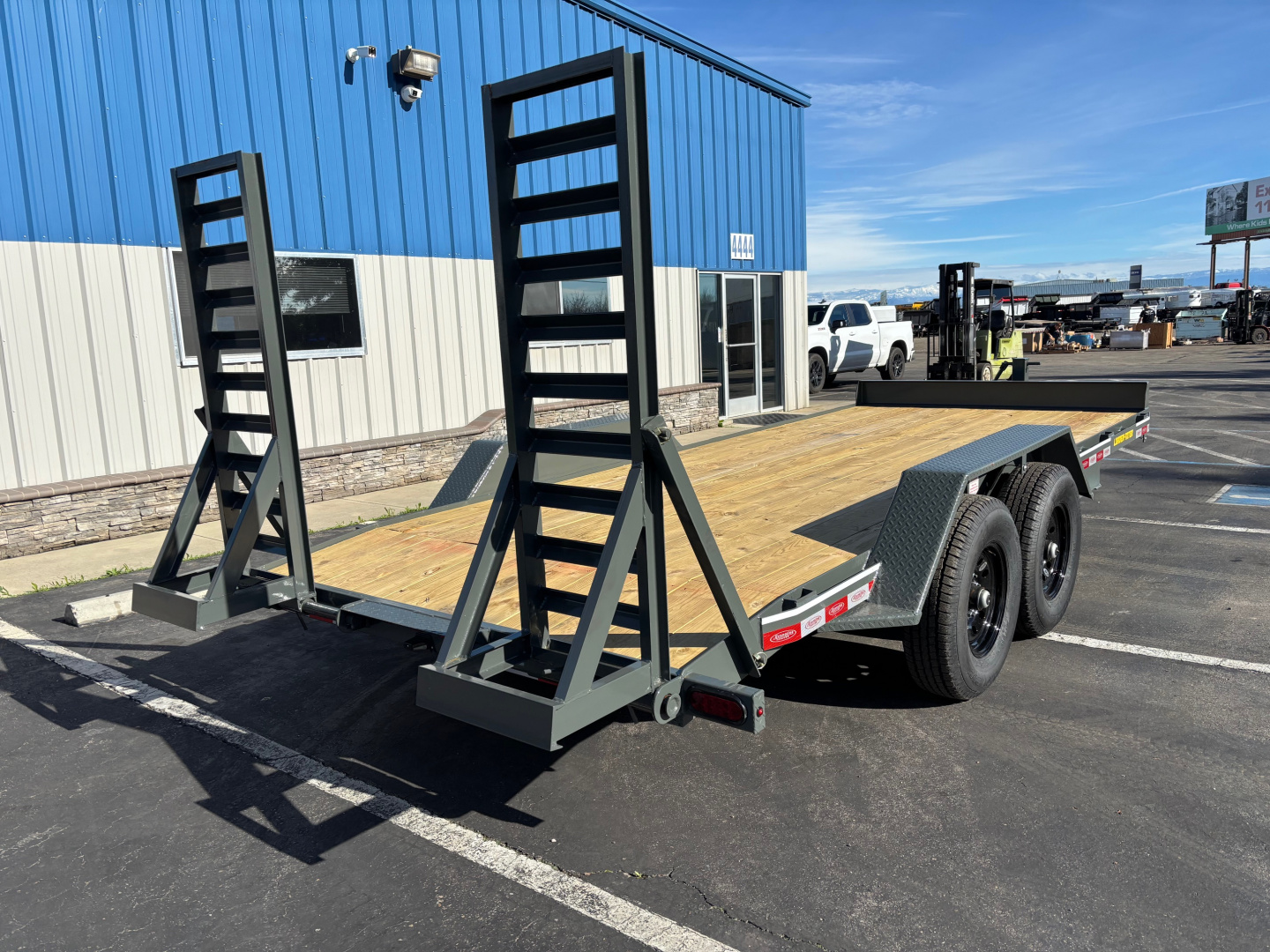 New 2026 Econoline Loader Toter Equipment Trailer 7'x18'x 16k