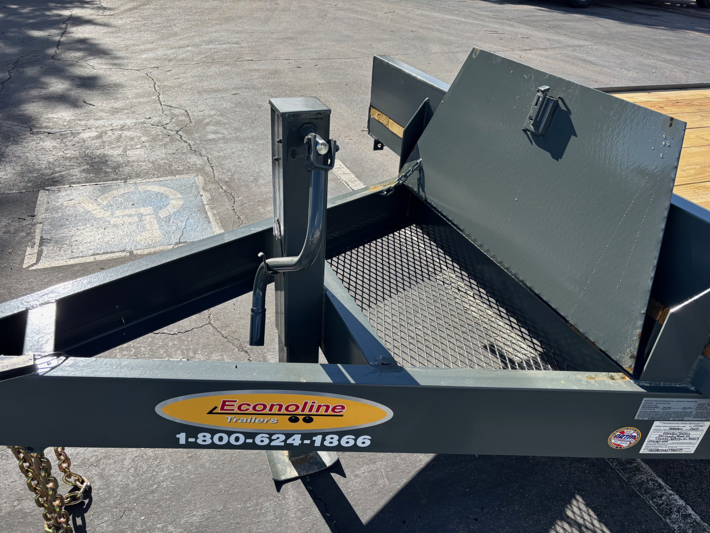 New 2026 Econoline Loader Toter Equipment Trailer 7'x18'x 16k