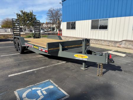 New 2026 Econoline Loader Toter Equipment Trailer 7'x18'x 16k