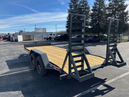 New 2026 Econoline Loader Toter Equipment Trailer 7'x18'x 16k