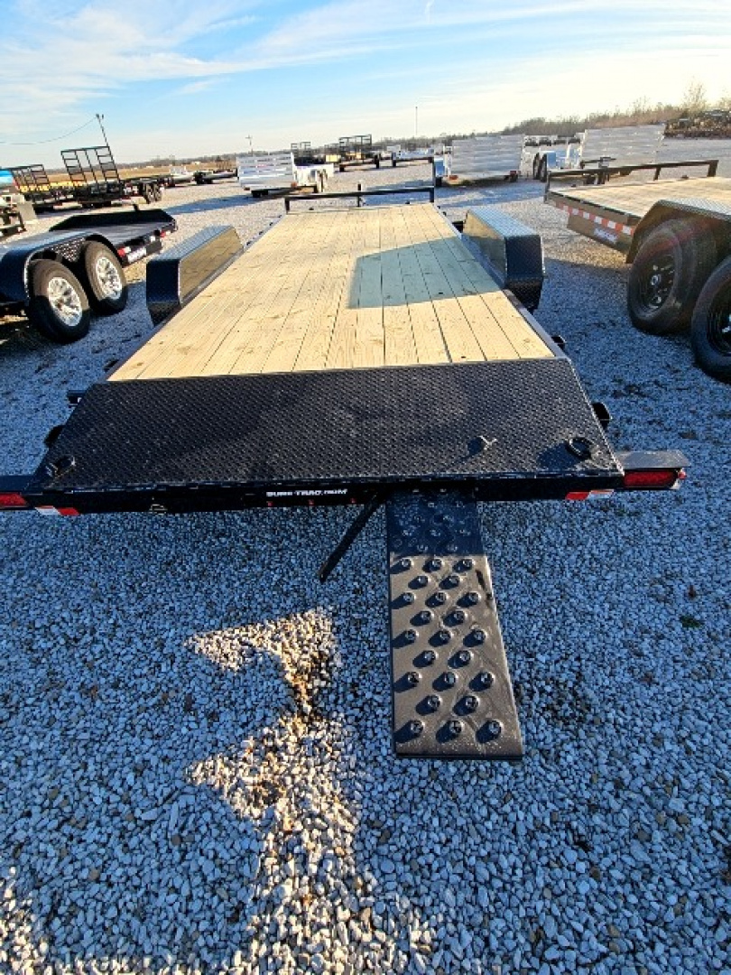 New 2026 Sure-Trac 7 x 20 (18+2) 10K C-Channel Car Hauler
