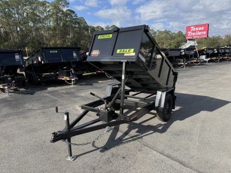 New Prospector 4'X8' Manual Dump Trailer