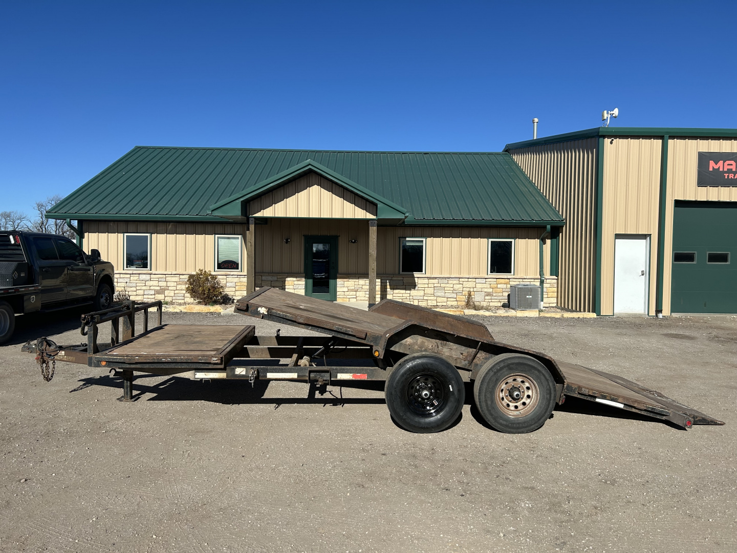 Used 2012 Maxey Trailers TD-20 Tilt Trailer