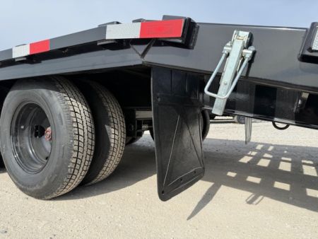 New 2026 H&H 102"x25'+5' 22.5k Heavy Duty Low Profile Dovetail Super Deluxe Ramps Gooseneck Deckover Trailer
