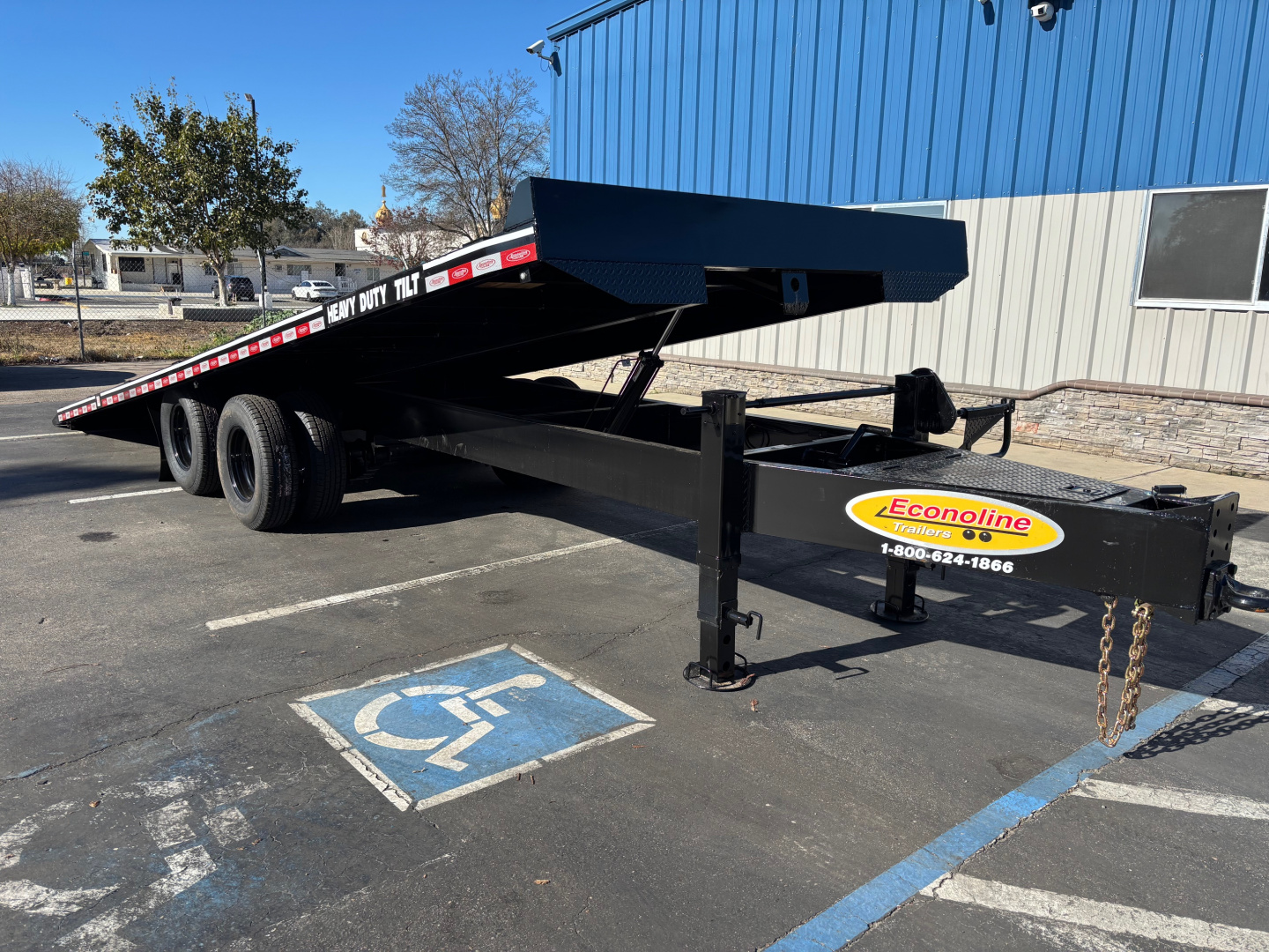 New 2026 Econoline Heavy Duty Equipment Trailer Full Tilt
