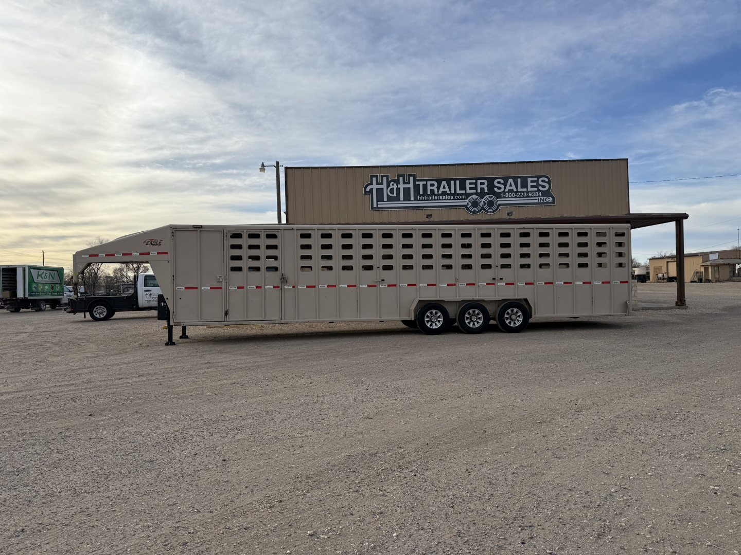 Used 2021 Eagle X Trailers 36FTX6'6" Stock / Stock Combo Trailer