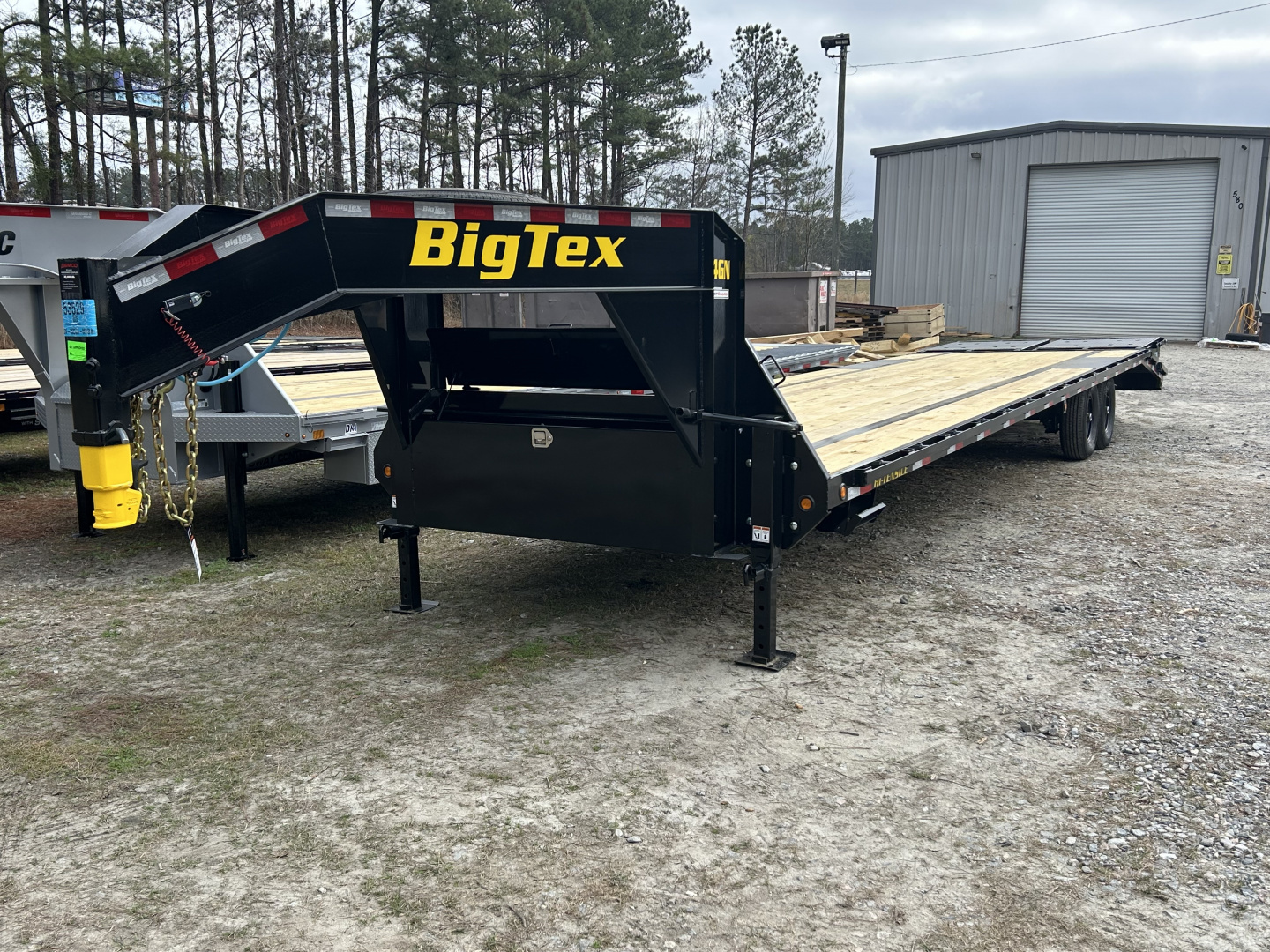 New 2027 Big Tex Trailers 14GN35 30ft Deck + 5ft Dovetail with Mega Ramps
