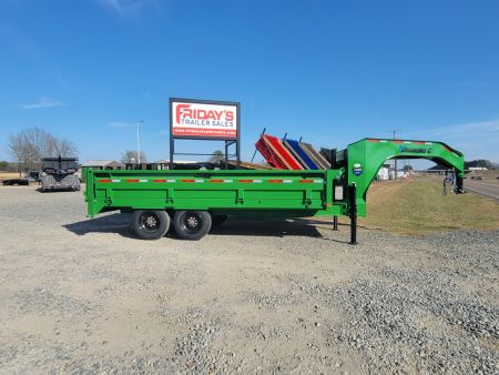 New 2026 Diamond C Trailers DOD210 Gooseneck 16'X96" Dump Trailer