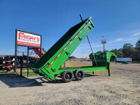 New 2026 Diamond C Trailers DOD210 Gooseneck 16'X96" Dump Trailer